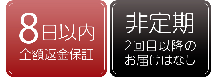 返金保証と非定期の案内図