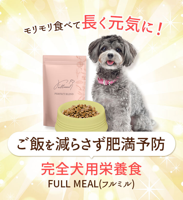 モリモリ食べて長く元気に！