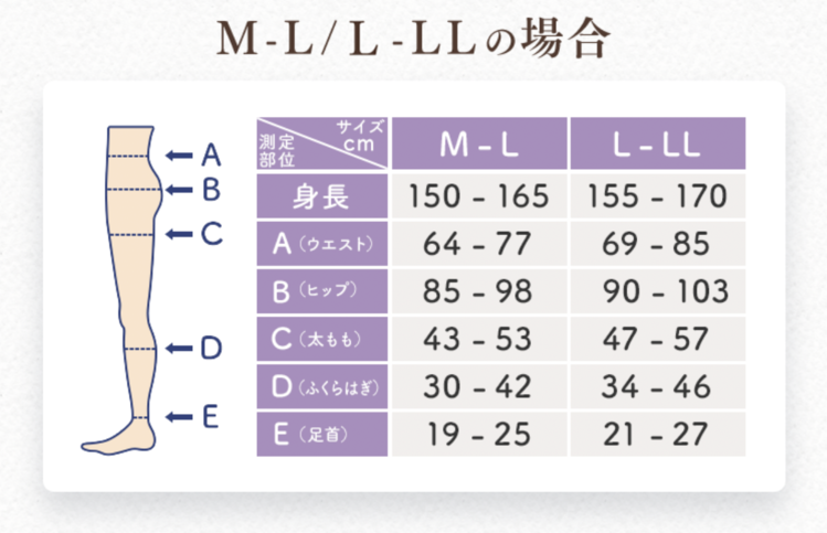 M-L/L-LLの場合