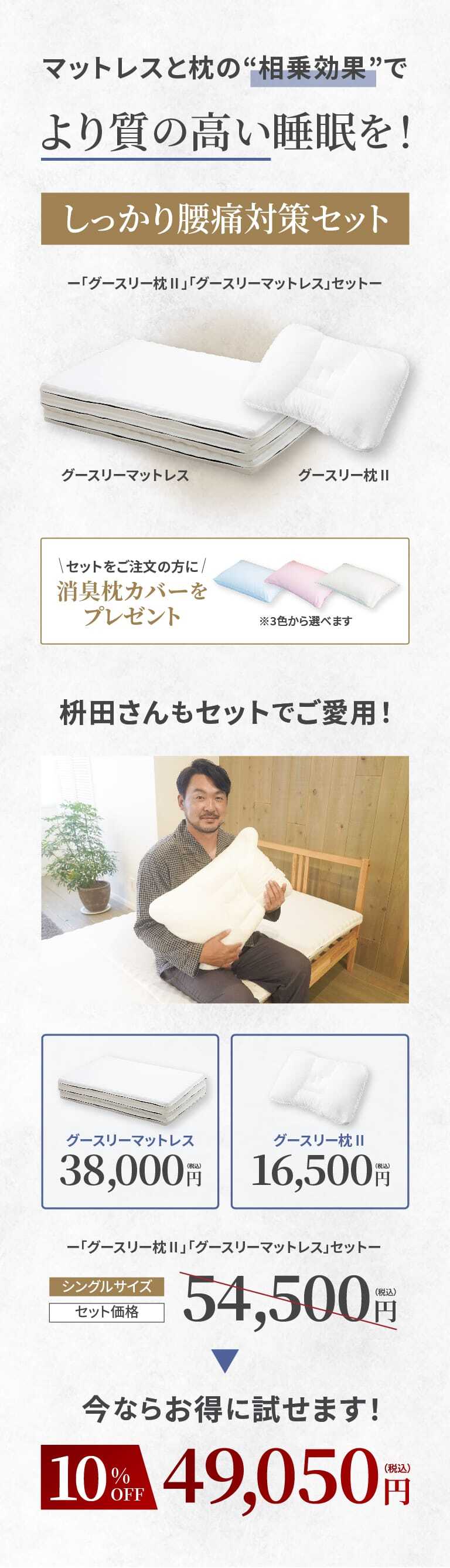 しっかり腰痛対策セット