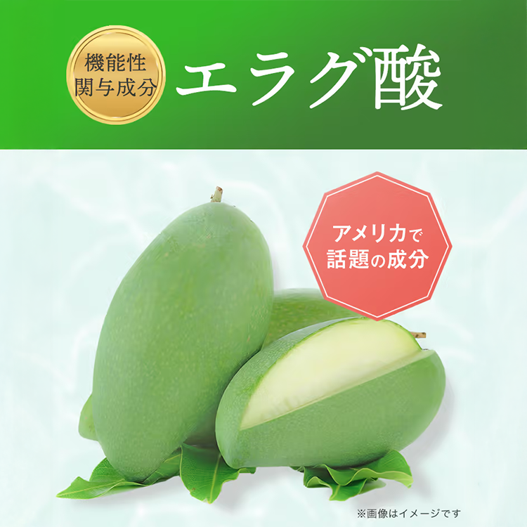 機能性表示成分：エラグ酸