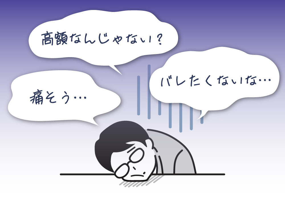 揺れ動く画像のサンプル