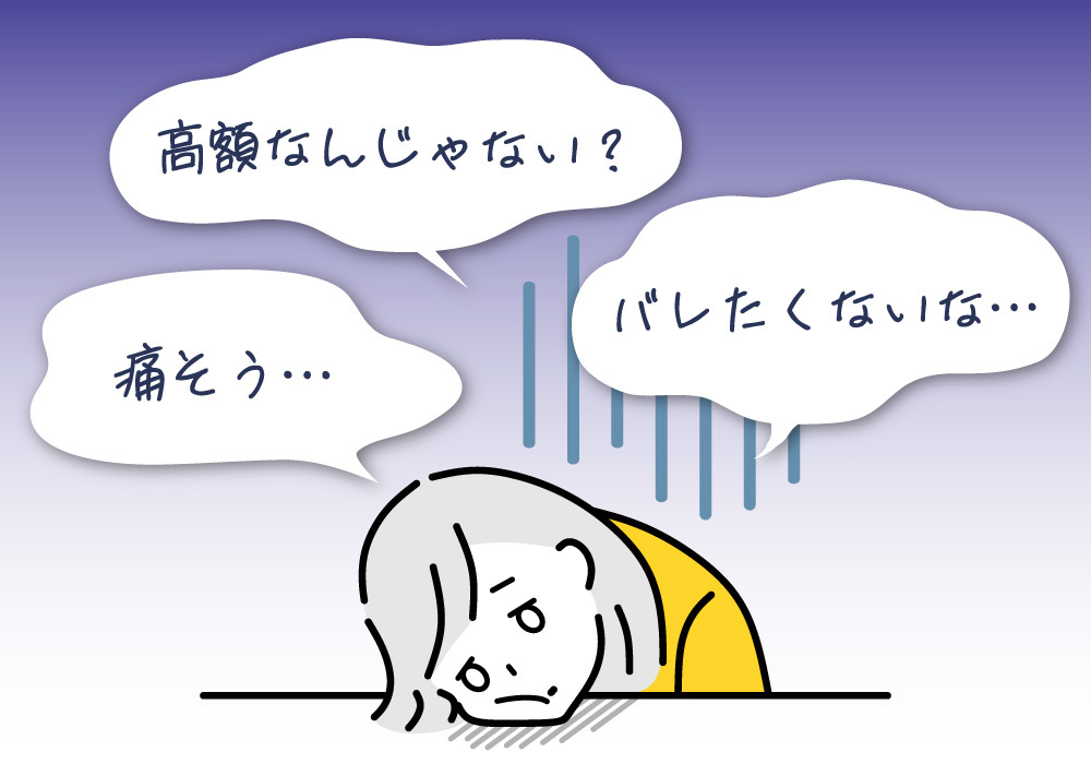 揺れ動く画像のサンプル