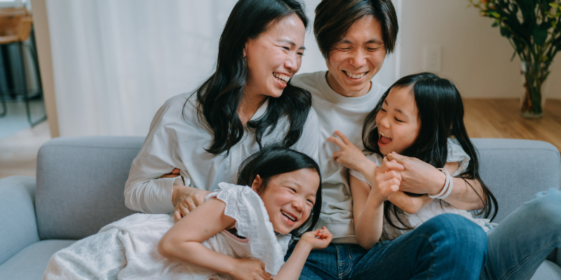 穏やかな家庭のイメージ