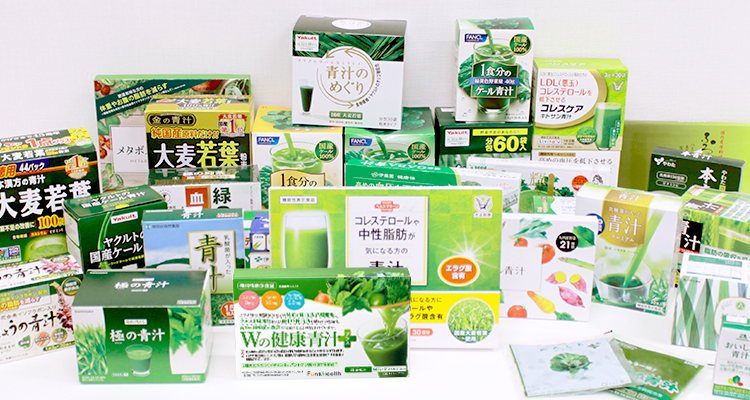 30種類以上の青汁からおすすめを厳選