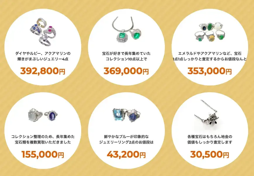 バイセル買取実績例