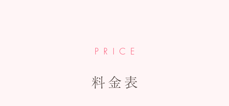 料金表
