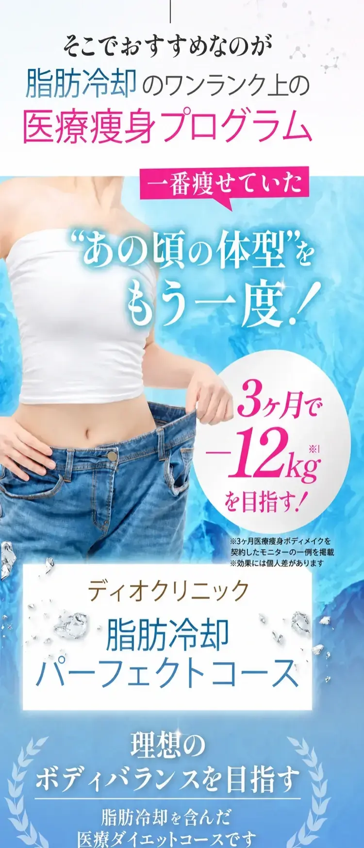 ディオクリニック脂肪冷却パーフェクトコース